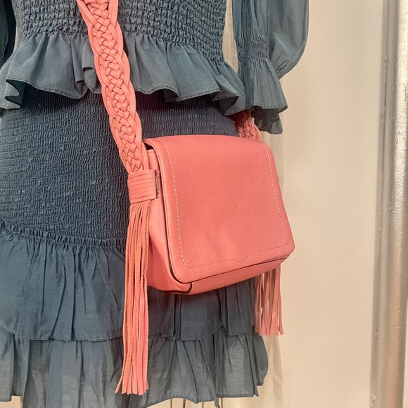 Rebecca Minkoff Pink Fringe Crossbody - Picture 4 of 9